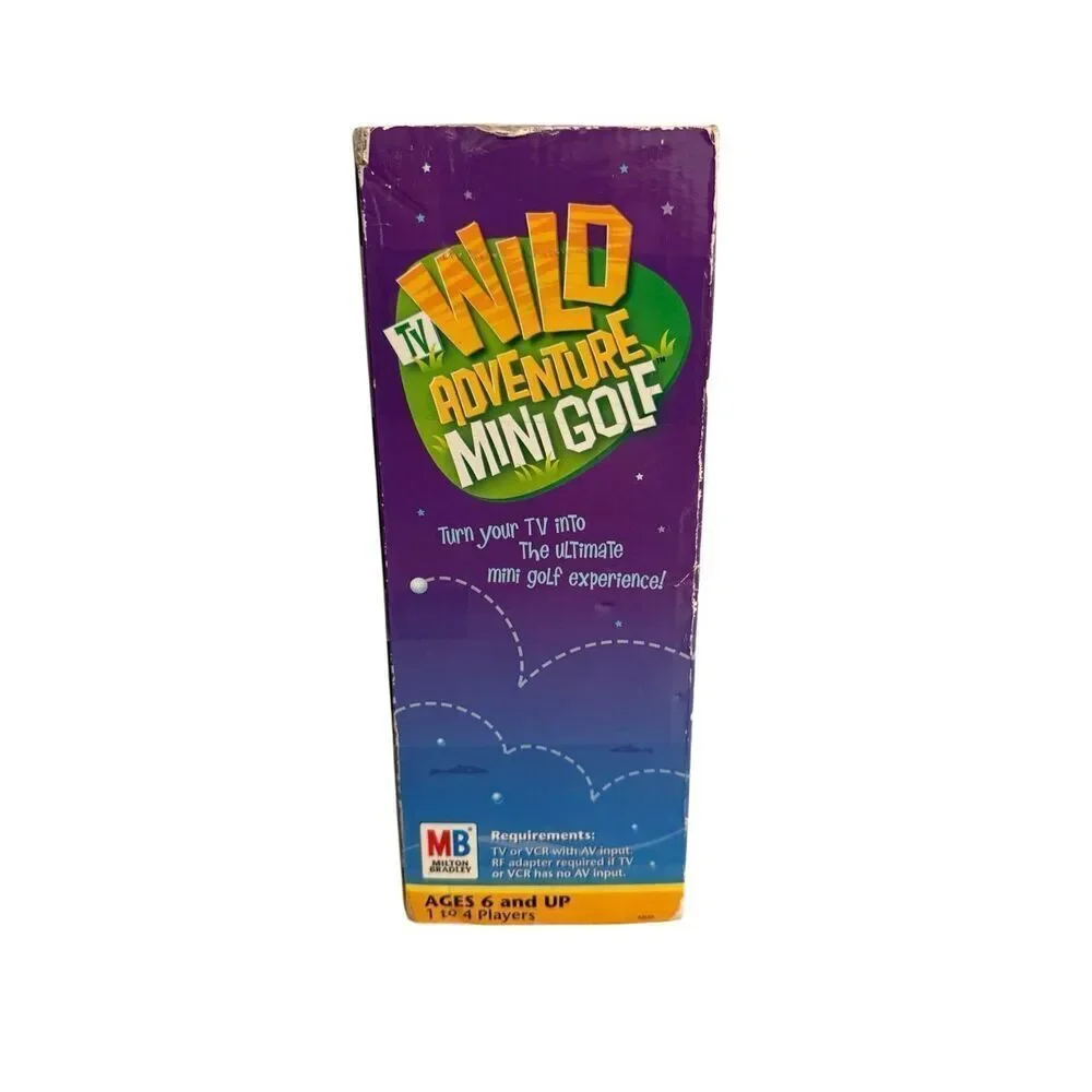 Vintage Rare Brand New in Box Hasbro TV Wild Adventure Mini Golf Plug & Play